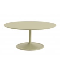 Stolik kawowy Soft Coffee Table - &Oslash;75 cm H42 cm, beżowozielony