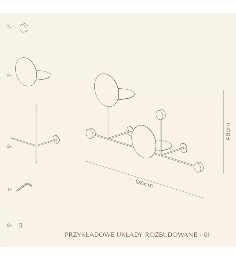 Kwietnik wiszący Floos BUJNIE - r&oacute;żne kolory i warianty