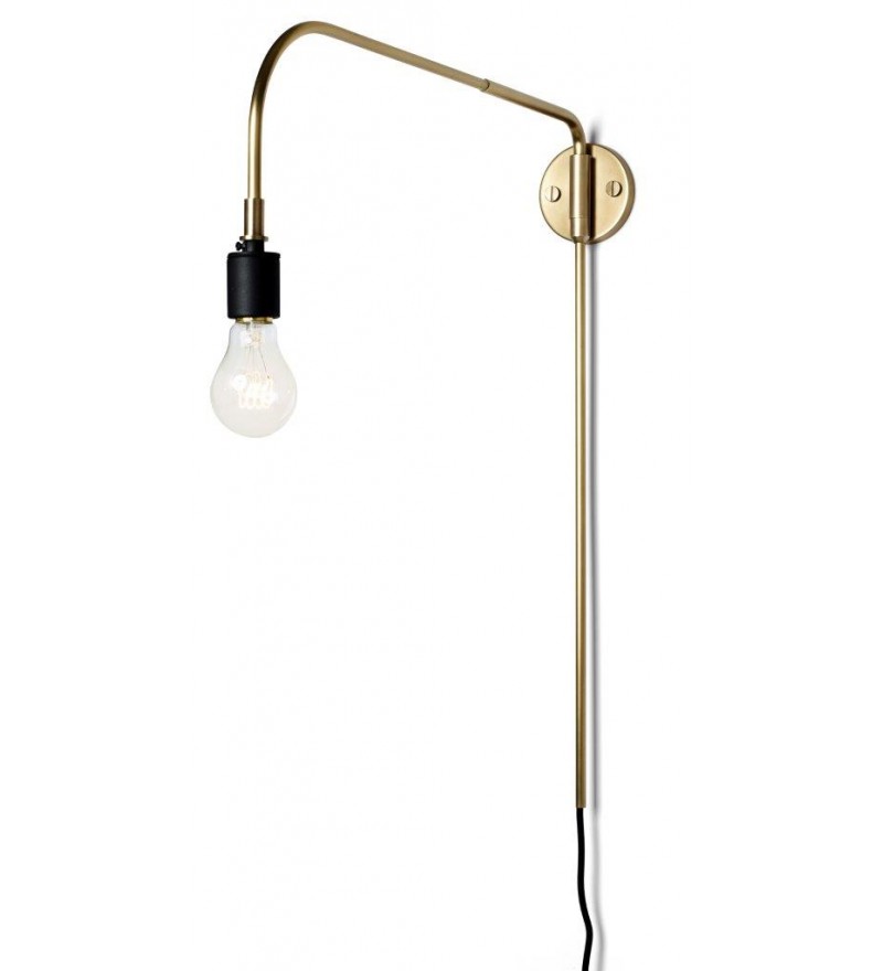 Kinkiet Warren Audo Copenhagen (dawniej Menu) - mosiężny