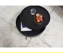 Stolik kawowy Turning Menu - czarny jesion