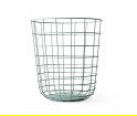 Kosz druciany na papier Menu Wire Bin moss green, bladozielony