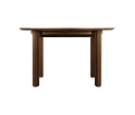 Stół okrągły rozkładany Comfort Circle Ripples oak UMAGE - ciemny dąb, wymiary 132 cm - 202 cm