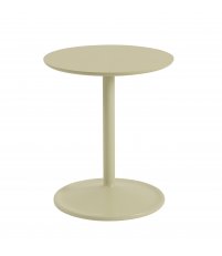 Stolik Soft Side Table - &Oslash;41 cm H48 cm, beżowozielony
