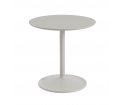 Stolik Soft Side Table - Ø48 cm H48 cm, szary
