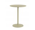 Stolik kawowy Soft Café Table - Ø75 cm H95 cm, beżowozielony