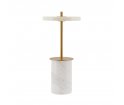 Lampa bezprzewodowa Asteria Move Mini white marble UMAGE - biały marmur