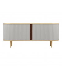 Szafka RTV Audacious oak UMAGE - naturalny dąb / sterling
