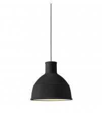 Lampa Unfold Muuto - z silikonu / czarna