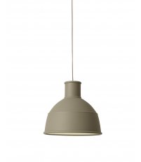 Lampa Unfold Muuto - z silikonu / oliwkowa