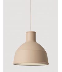 Lampa Unfold Muuto - z silikonu / cielista