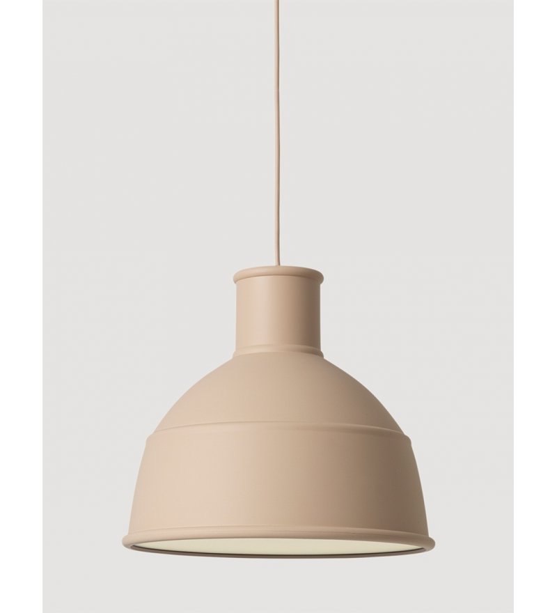 Lampa Unfold Muuto - z silikonu / cielista