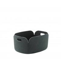Kosz filcowy RESTORE Muuto - ciemnozielony