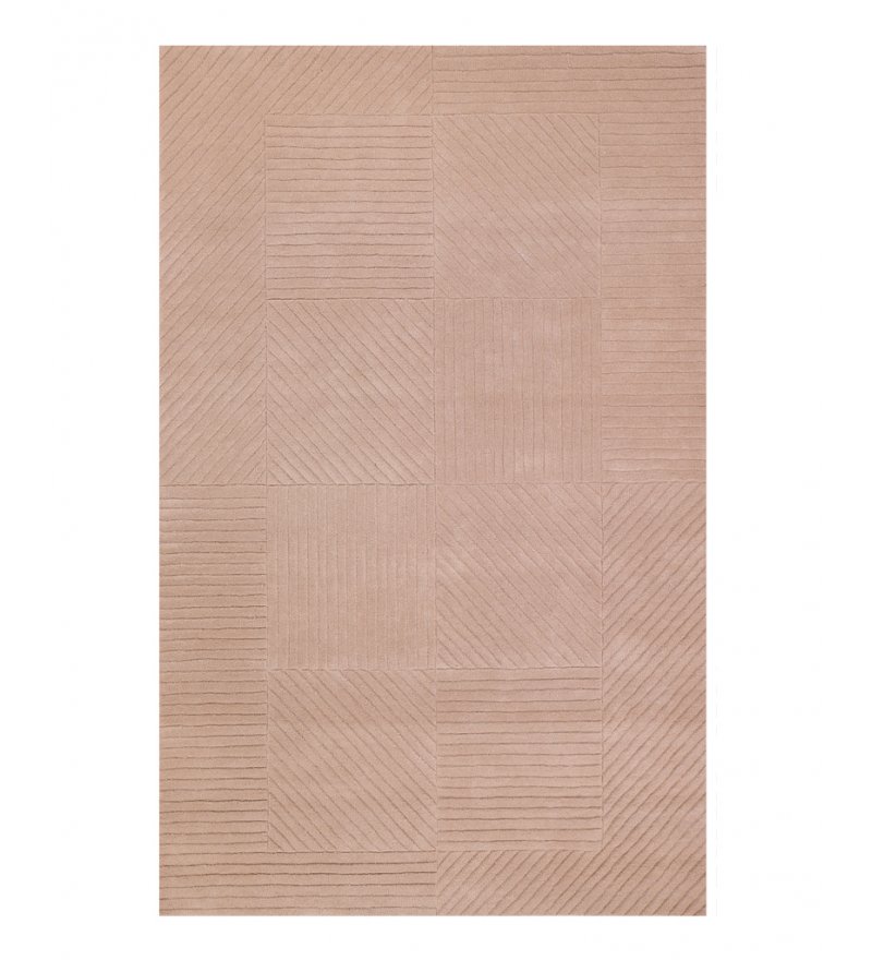Dywan wełniany KVARTSI beige Finarte 170 x 240 cm - beżowy