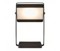 Lampa solarna stołowa Saulio Nordlux - czarna, wodoodporna