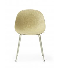 Krzesło MAT CHAIR Normann Copenhagen - trawa konopna, kremowa podstawa