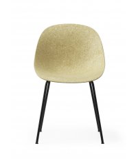 Krzesło MAT CHAIR Normann Copenhagen - trawa konopna, czarna podstawa
