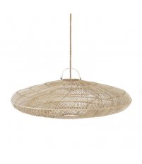 Abażur wiszący Macaron Bazar Bizar - naturalny, rozmiar M