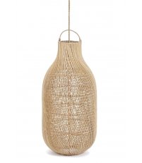 Abażur wiszący Kendi Bazar Bizar - naturalny, rozmiar L