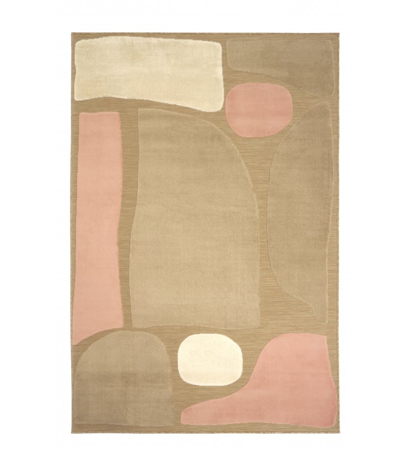 Dywan zewnętrzny LUGARES Carpet Decor - 160 x 230 cm - r&oacute;żowy