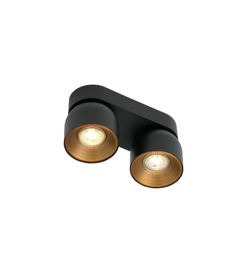 Spotlight / lampa sufitowa Pitcher 2-Spot Nordlux - czarna