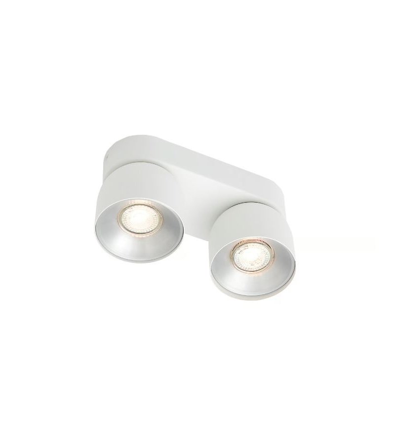 Spotlight / lampa sufitowa Pitcher 2-Spot Nordlux - biała