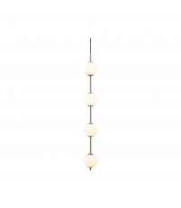 Lampa wisząca Audrey 4 UMAGE - mosiądz