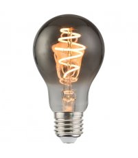 Żarówka dekoracyjna E27 A60 Spiral 4,5W LED kl. E, 1800K średnica 60 mm Nordlux - ściemnialna