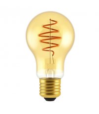 Żarówka dekoracyjna E27 A60 Spiral 4,9W LED kl. G, 2200K średnica 60 mm Nordlux - ściemnialna