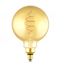 Żarówka dekoracyjna Deco E27 G200 Spiral 7W LED kl. F, 2200K średnica 200 mm Nordlux - ściemnialna