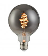 Żarówka dekoracyjna Deco E27 G95 Spiral 4,5W LED kl. F, 1800K średnica 95 mm Nordlux - ściemnialna