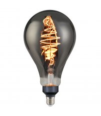 Żarówka dekoracyjna Deco E27 PS160 Spiral 8,5W LED kl. F, 1800K średnica 160 mm Nordlux - ściemnialna