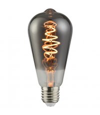 Żarówka dekoracyjna Deco E27 ST64 Spiral 4,5W LED kl. F, 1800K średnica 64 mm Nordlux - ściemnialna