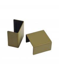 Klipsy łączące do regału modułowego STACKED 2.0 Muuto - zestaw 2 sztuk, zielonobrązowy