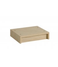 Cok&oacute;ł regału modułowego STACKED 2.0 Muuto - 43,5 x 35 cm, dębowy