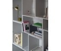 Regał modułowy STACKED Muuto - bedside table, konfiguracja, zielonobrązowy