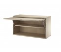 Szafka modułowa z drzwiami uchylnymi String Furniture- system String®, rozm. 78/42/30, jesion