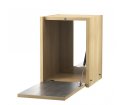 Szafka modułowa mała String Furniture- system String®, rozm. 28/38/30, dąb