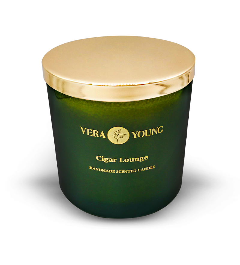 Zapachowa świeca sojowa Cigar Lounge Grand VERA YOUNG - 400g
