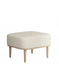 Podn&oacute;żek / puf Serena Novoform - naturalny dąb, vanilla
