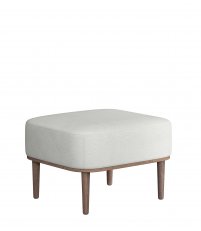 Podn&oacute;żek / puf Serena Novoform - ciemny dąb, silver grey