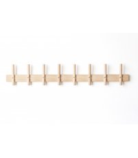 Wieszak na ubrania Reces Large We Do Wood - naturalny dąb, szerokość 98 cm