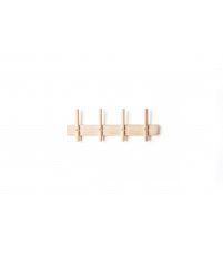 Wieszak na ubrania Reces Small We Do Wood - naturalny dąb, szerokość 48 cm