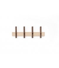 Wieszak na ubrania Reces Small We Do Wood - naturalny dąb, szerokość 48 cm