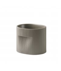 Osłonka doniczki Ridge Muuto - wysokość 15 cm, taupe