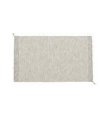 Dywan PLY Muuto - off-white, poliester z recyklingu, 140 x 85 cm