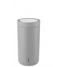 Kubek termiczny To Go Click Stelton - 200ml, jasnoszary