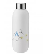 Butelka termiczna Moomin Stelton - 750ml, wersja limitowana Muminki, śnieżnobiała