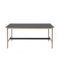 Stół biurowy Linear System High Table Muuto - wys. 95cm, dębowy