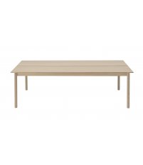 Stół biurowy Linear System Table Muuto - 110cm x 240cm, dębowy