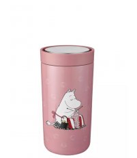 Kubek termiczny To Go Click Moomin Stelton - 200ml, wersja limitowana Muminki knitting